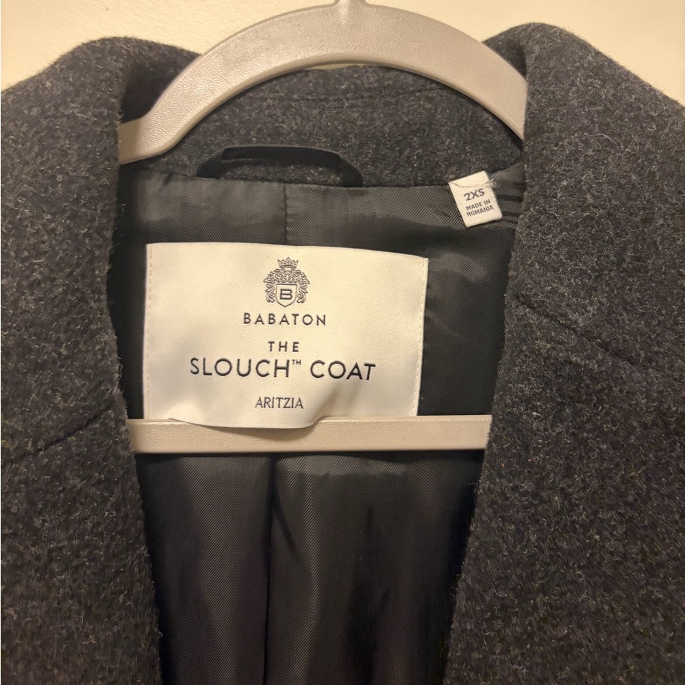 Aritzia The Slouch™ Coat - Soft Wool Cashmere - Picture 6 of 7